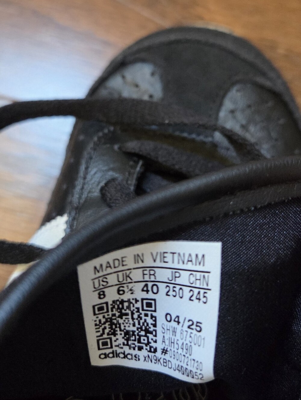 Adidas Black Japan Women's Smeakers Size 8 - Picture 8 of 8